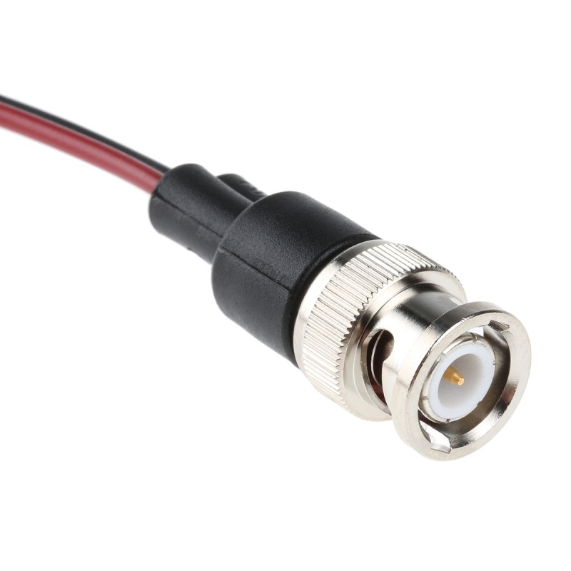 1 pcs - Pomona BNC Test Lead, 500V ac, Black, Red, 150mm Lead Length