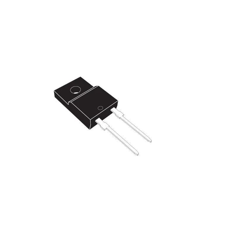 10 pcs - STMicroelectronics 1000V 8A, Rectifier & Schottky Diode, TO-220FPAC STTH810FP
