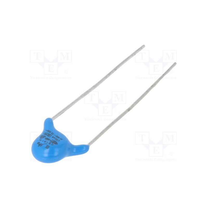 10 pcs x Jb Capacitors - JYAA2151KCB065000B - Capacitor: ceramic, Y2, 150pF, 300VAC, Y5P, ±10%, 7.5mm