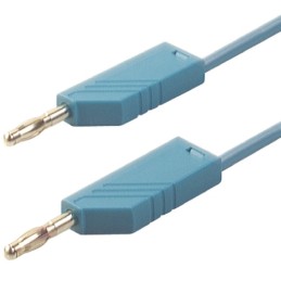 1 pcs - Hirschmann Test & Measurement, 32A, 30 V ac, 60V dc, Blue, 2m Lead Length