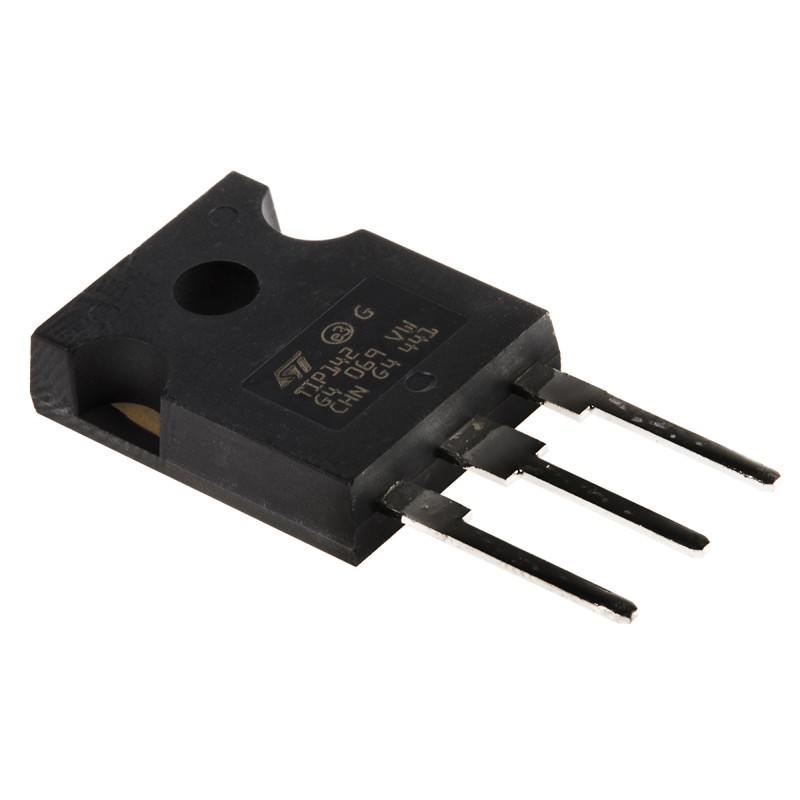 5 pcs - STMicroelectronics TIP142 NPN Darlington Transistor, 10 A 100 V HFE:500, 3-Pin TO-247