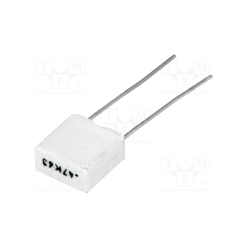 5 pcs x KEMET - R82DC3470DQ60K - Capacitor: polyester, 470nF, 40VAC, 63VDC, 5mm, ±10%, 7.2x3.5x6.5mm