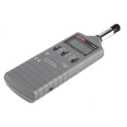 1 pcs - RS PRO RS1360A Handheld Hygrometer, ±3 %RH Accuracy, +140 °F, +60 °C Max, 95%RH Max, RS Calibration
