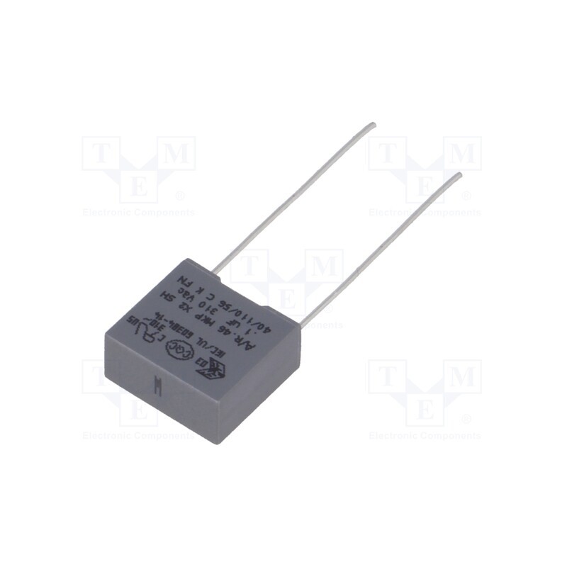 5 pcs x KEMET - R463F310050M1M - Capacitor: polypropylene, 100nF, 13x6x12mm, THT, ±20%, 10mm, 630VDC