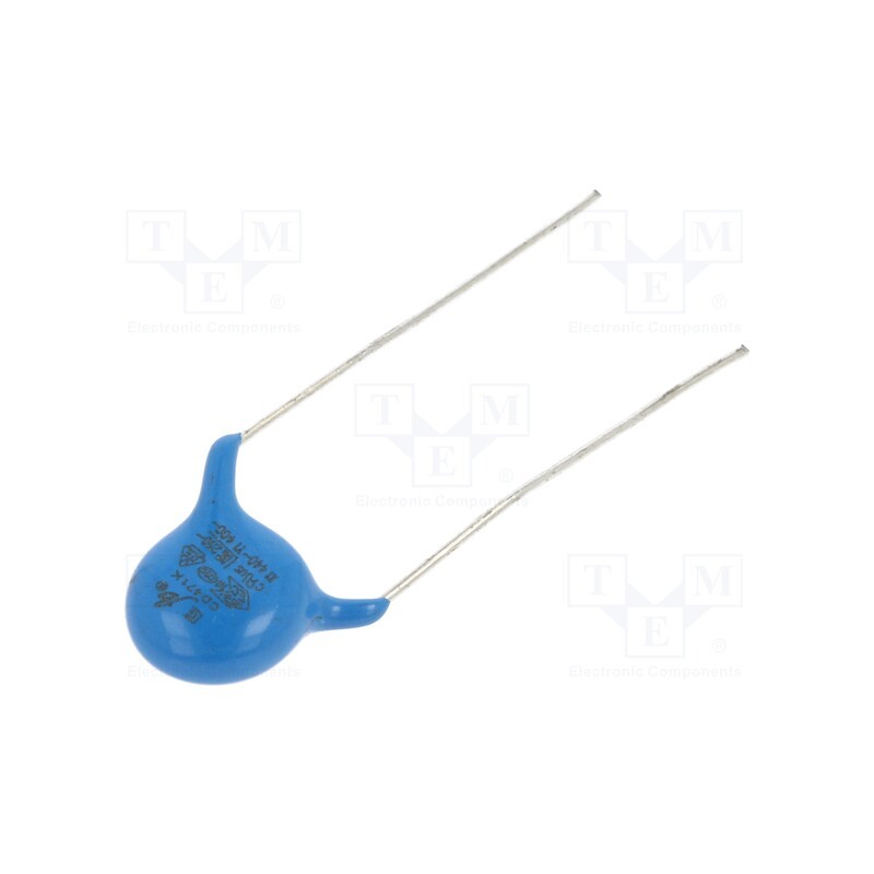 10 pcs x Jb Capacitors - JYAA4471KDB085000B - Capacitor: ceramic, Y1, 470pF, 400VAC, Y5P, ±10%, 10mm
