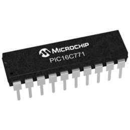 2 pcs - Microchip PIC16C771-I/P, 8bit PIC Microcontroller, PIC16C, 20MHz, 7 kB OTP EEPROM, 20-Pin PDIP