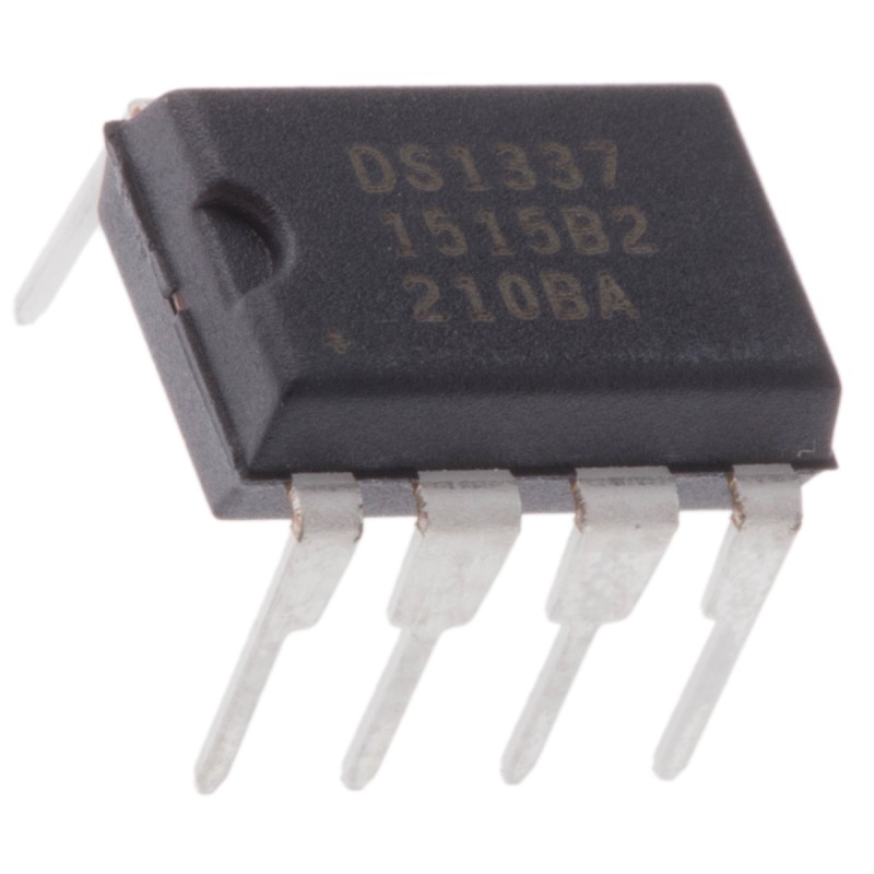 5 pcs - Maxim Integrated DS1337+, Real Time Clock (RTC), 7B RAM Serial-I2C, 8-Pin PDIP