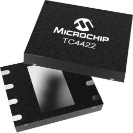5 pcs - Microchip TC4422EPA Low Side MOSFET Power Driver, 9A 8-Pin, PDIP