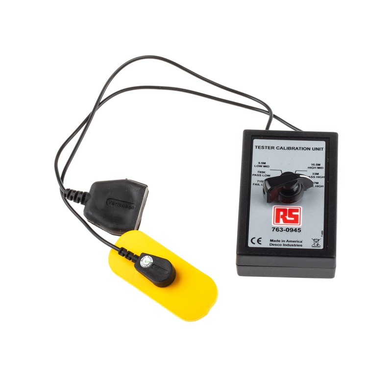 1 pcs - RS PRO Wrist & Foot ESD Tester