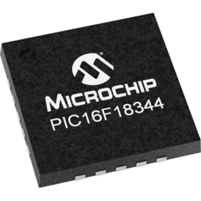 10 pcs - Microchip PIC16LF18344-I/GZ, 8bit PIC Microcontroller, PIC16LF, 32MHz, 7 kB Flash, 20-Pin UQFN