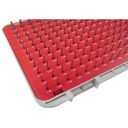 1 pcs - RS PRO Gauge Set, 185 piece