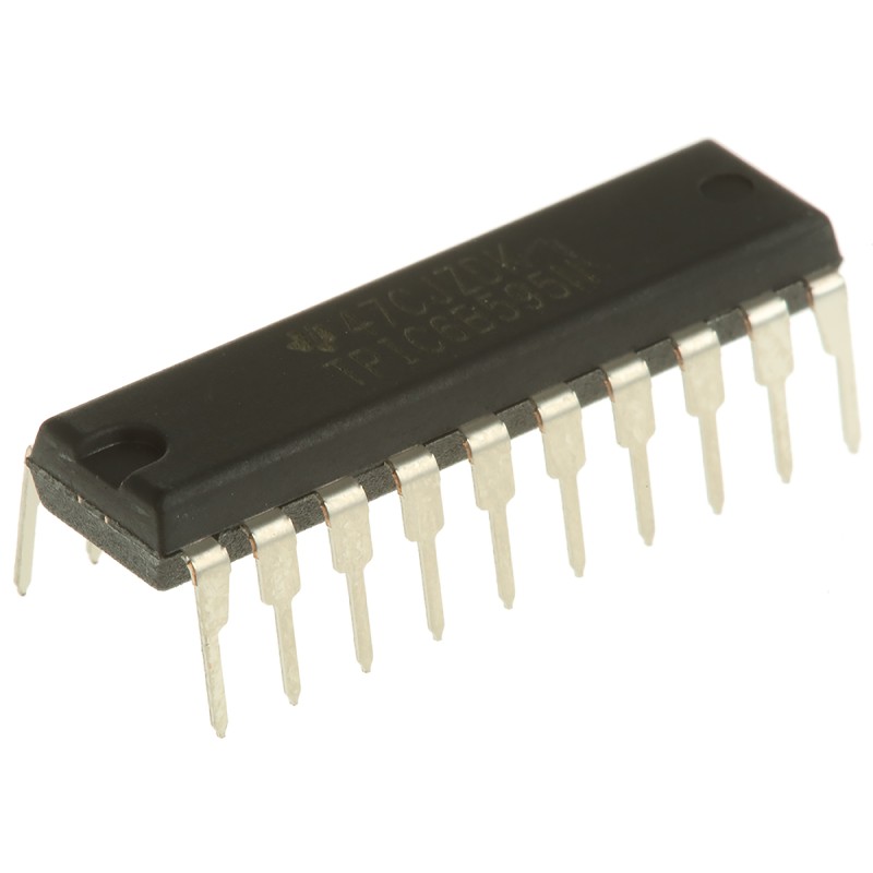 5 pcs - Texas Instruments TPIC6B595N 8-stage Through Hole Shift Register, 20-Pin PDIP