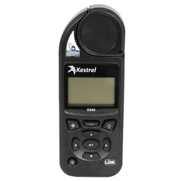 1 pcs - Kestrel 0850LBLK Impeller Anemometer, 40m/s Max, Measures Air Flow, Altitude, Density, Density Altitude, Dew Point,