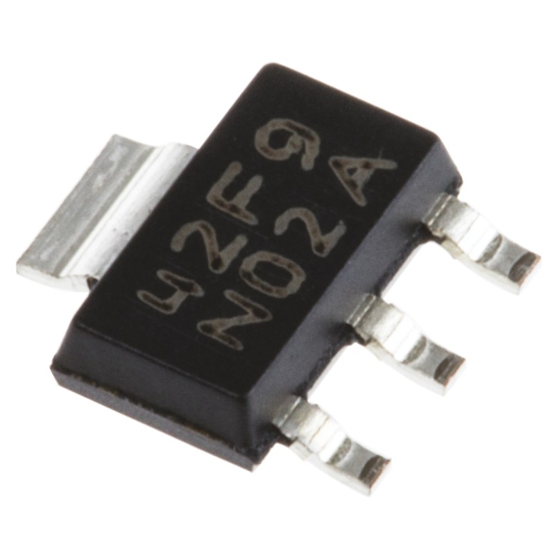 5 pcs - Texas Instruments LM337IMP/NOPB, 1 Linear Voltage, Voltage Regulator 1.5A, -1.2 - -37 V 3+Tab-Pin, SOT-223