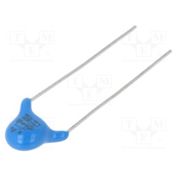 10 pcs x Jb Capacitors - JYAA2101KCB065000B - Capacitor: ceramic, Y2, 100pF, 300VAC, Y5P, ±10%, 7.5mm