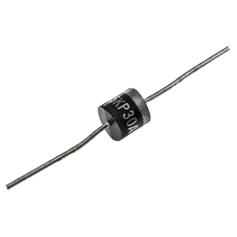 5 pcs - Vishay 5KP30A-E3/54, Uni-Directional TVS Diode, 5000W, 2-Pin P600