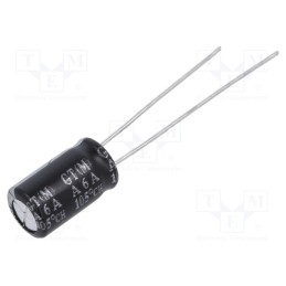 10 pcs x SAMXON - EGT227M1EE11RRS0P-R - Capacitor: electrolytic, low ESR, THT, 220uF, 25VDC, Ø6.3x11mm
