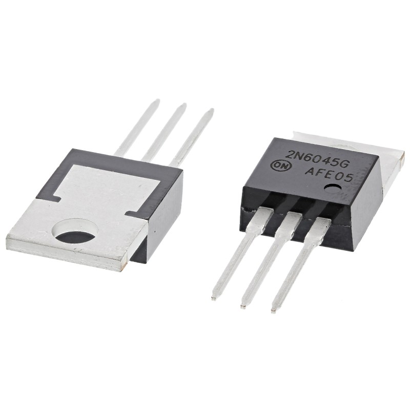 5 pcs - onsemi 2N6045G NPN Darlington Transistor, 8 A 100 V HFE:100, 3-Pin TO-220AB