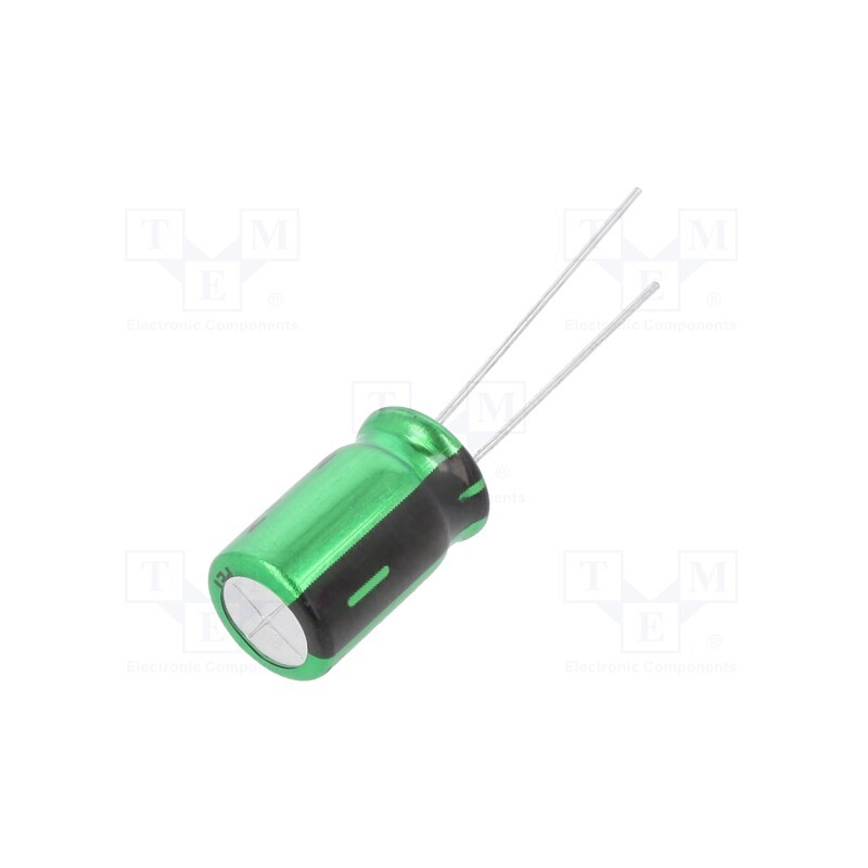 10 pcs x SAMWHA - RB1E337M10016BB - Capacitor: electrolytic, THT, 330uF, 25VDC, Ø10x16mm, ±20%, 2000h