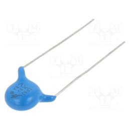 10 pcs x Jb Capacitors - JYC3H222MDF085000B - Capacitor: ceramic, 2.2nF, 5kVDC, Y5V, -20÷80%, 10mm