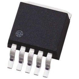 5 pcs - onsemi, LM2595DSADJR4G Step-Down Switching Regulator, 1-Channel 1A Adjustable 5-Pin, D2PAK