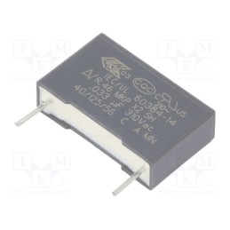 10 pcs x KEMET - R463I233000H1K - Capacitor: polypropylene, 0.033uF, 18x11x5mm, THT, ±10%, 15mm