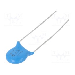 10 pcs x Jb Capacitors - JYC3D152KCB095000B - Capacitor: ceramic, 1.5nF, 2kVDC, Y5P, ±10%, 7.5mm