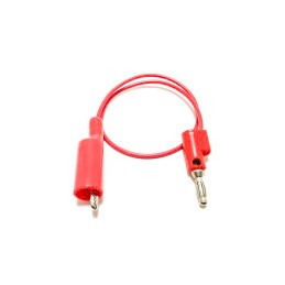 1 pcs - Mueller Electric Crocodile Clip Lead, 10A, 300V, Black, 1.2m Lead Length