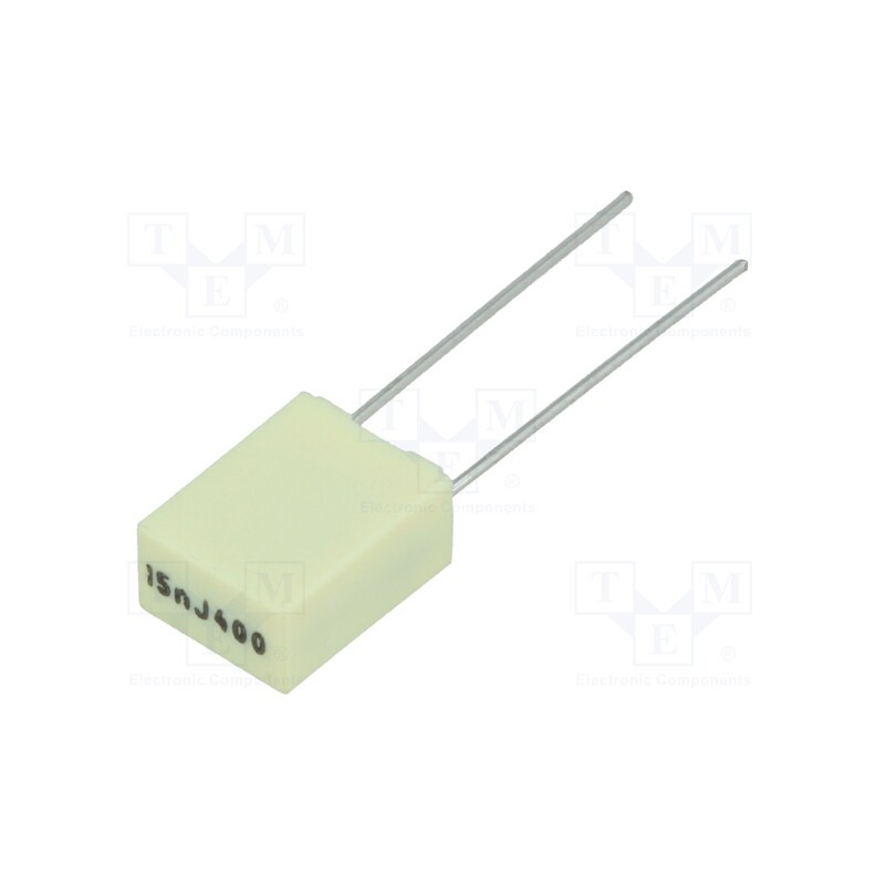 10 pcs x KEMET - R82MC2150Z350J - Capacitor: polyester, 15nF, 200VAC, 400VDC, 5mm, ±5%, 7.2x4.5x9.5mm