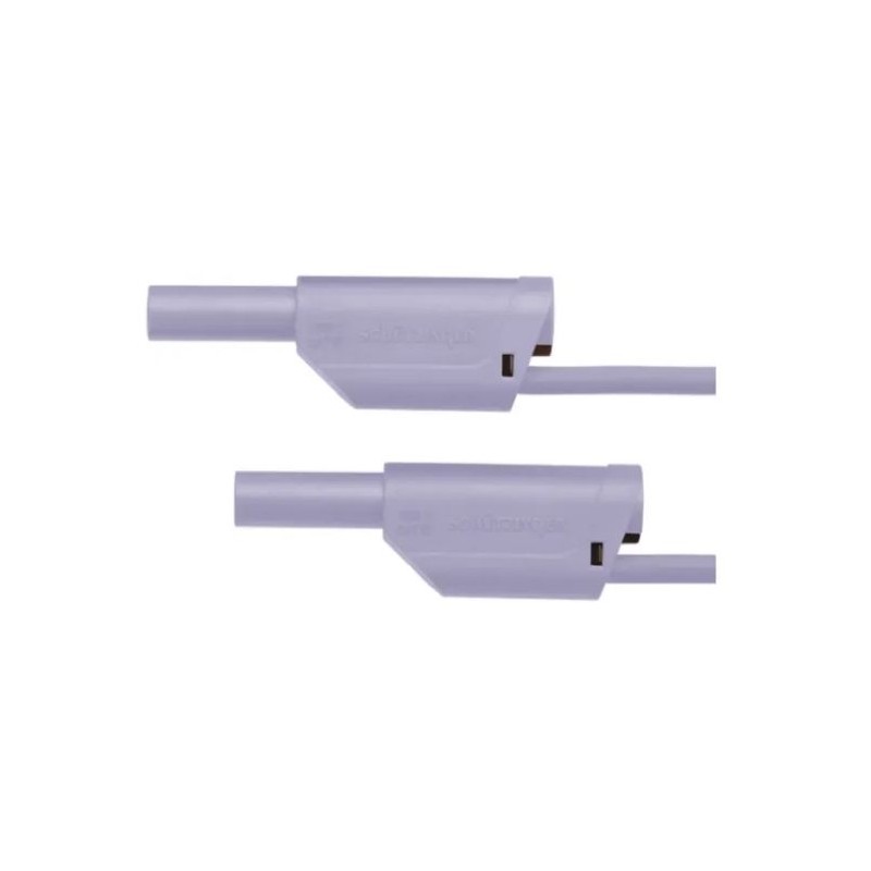 1 pcs - Schutzinger Test lead, 32A, 1kV, Purple, 1.5m Lead Length