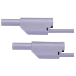 1 pcs - Schutzinger Test lead, 32A, 1kV, Purple, 2m Lead Length