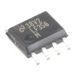 5 pcs - LF356M/NOPB Texas Instruments, Op Amp, 5MHz, 8-Pin SOIC