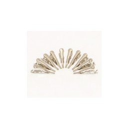 1 pcs - Mueller Electric Crocodile Clip, Nickel-Plated Steel Contact, 5A