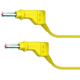 1 pcs - Staubli, 32A, 600V, Yellow, 500mm Lead Length