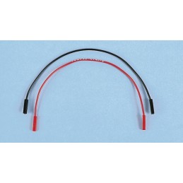 1 pcs - Fluke 0.64 mm Connector Test Lead, 3A, 45 V ac, 60V dc, Black, 150mm Lead Length