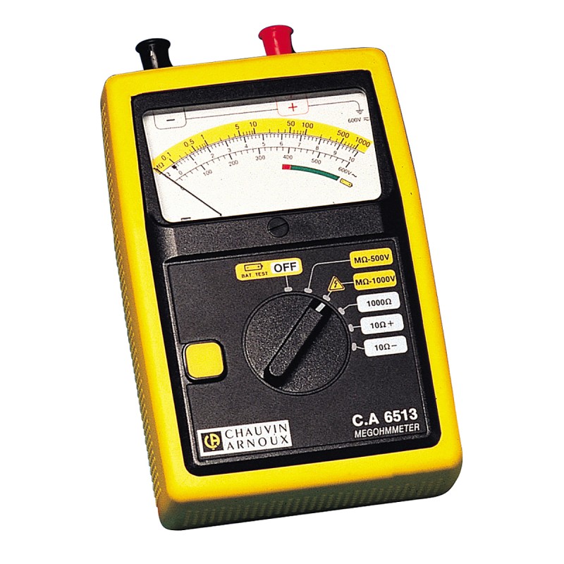 1 pcs - Chauvin Arnoux CA 6513 Insulation Tester