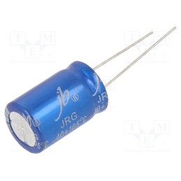 10 pcs x Jb Capacitors - JRG1E102M05001300200000B - Capacitor: electrolytic, THT, 1000uF, 25VDC, Ø13x20mm, Pitch: 5mm