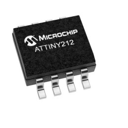 25 pcs - Microchip ATTINY212-SSN, 8bit AVR Microcontroller, ATtiny212, 20MHz, 2 kB Flash, 8-Pin SOIC