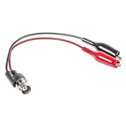 1 pcs - Pomona BNC Test Lead, 45V ac, Black, Red, 150mm Lead Length