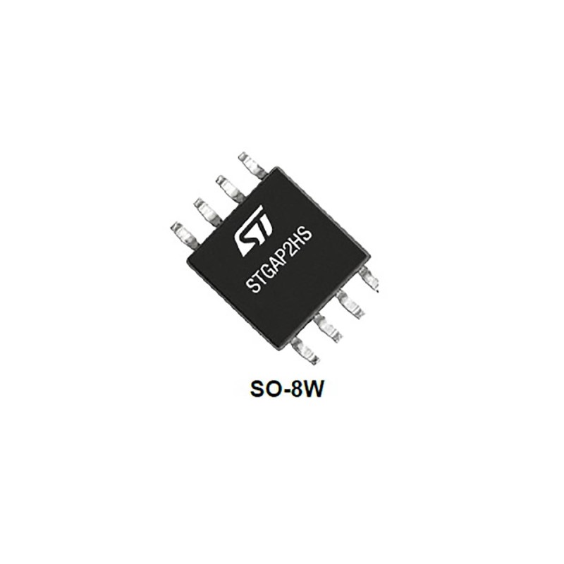 5 pcs - STMicroelectronics STGAP2HSCMTR Galvanic Isolated MOSFET Power Driver, 4A 8-Pin, SO-8W