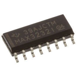 5 pcs - Texas Instruments MAX3232ID Line Transceiver, 16-Pin SOIC