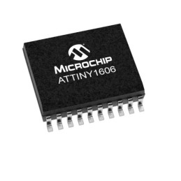10 pcs - Microchip ATTINY1606-SN, 8bit AVR Microcontroller, ATtiny1606, 20MHz, 16 kB Flash, 20-Pin SOIC