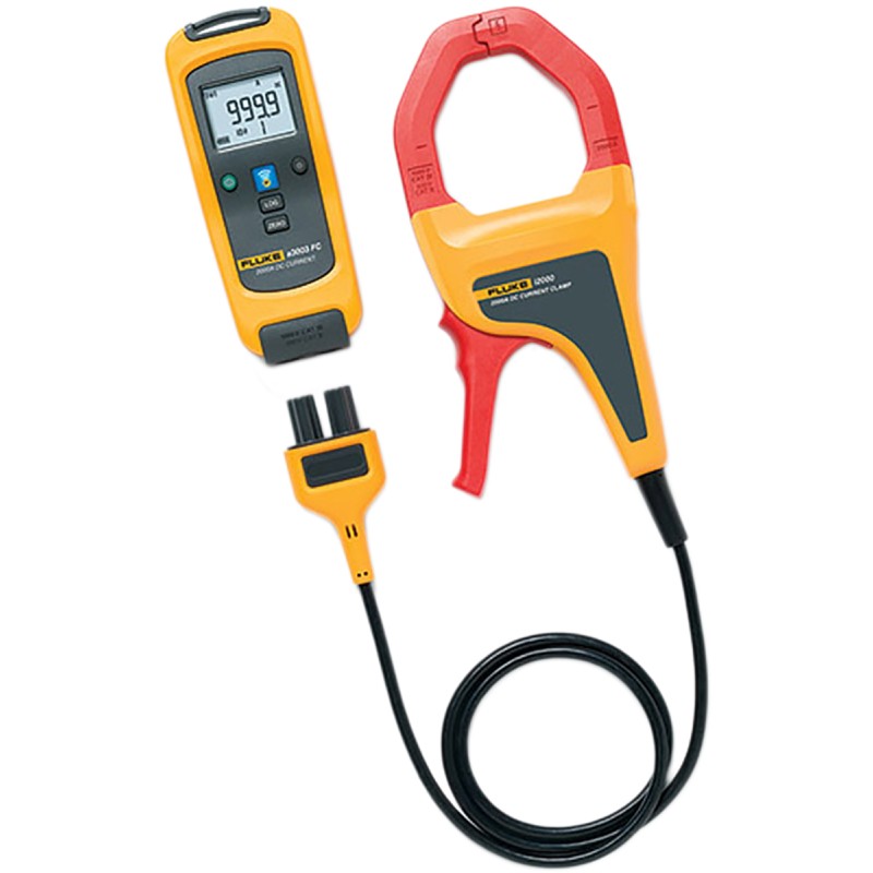 1 pcs - Fluke A3003FC Clamp Meter Wi-Fi, 2000A dc CAT III 1000V With RS Calibration