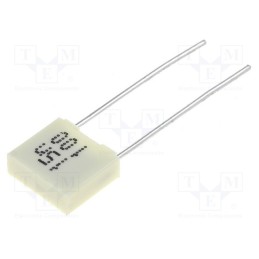 10 pcs x KEMET - R82EC2150DQ50K - Capacitor: polyester, 15nF, 63VAC, 100VDC, 5mm, ±10%, 7.2x2.5x6.5mm