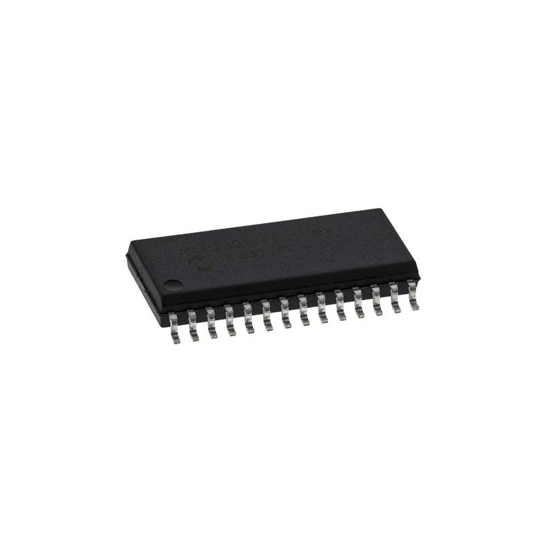 5 pcs - Microchip 16-Channel I/O Expander I2C, Serial 28-Pin SOIC, MCP23017-E/SO