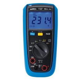 1 pcs - Metrix MTX202 Handheld Digital Multimeter, True RMS, 10A ac Max, 10A dc Max, 600V ac Max - UKAS Calibrated