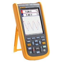 1 pcs - Fluke 125B/UK/S 120B Series Digital Handheld Oscilloscope, 2 Analogue Channels, 40MHz - UKAS Calibrated
