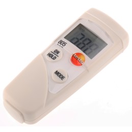 1 pcs - Testo 805 Infrared Thermometer, -25°C Min, ±2 % Accuracy, °C Measurements With RS Calibration