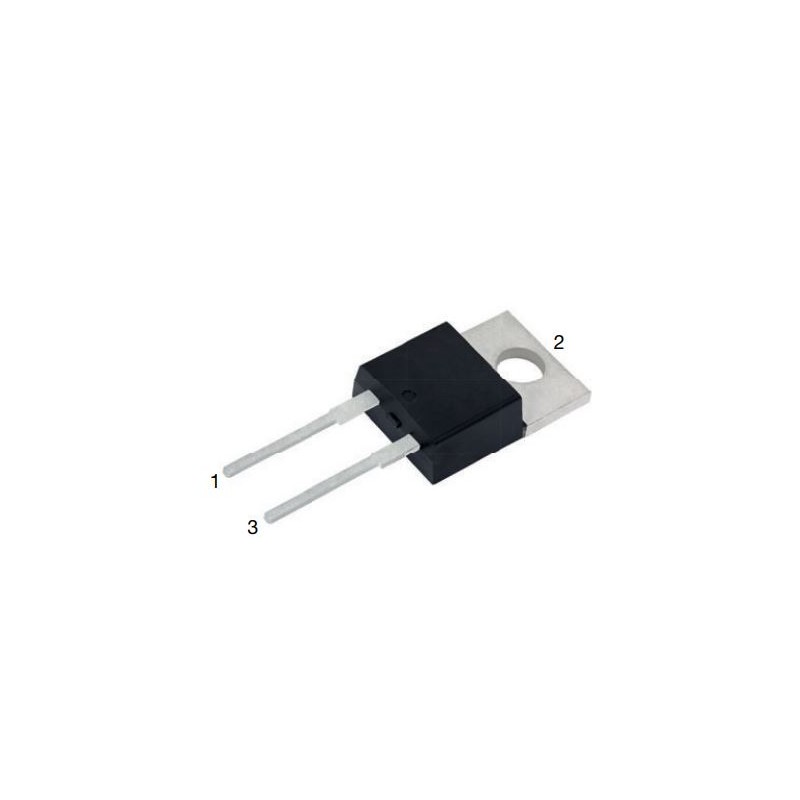 5 pcs - Vishay 600V 60A, Fast Recovery Epitaxial Diode Rectifier & Schottky Diode, TO-247AD 2L VS-E5TX3006THN3