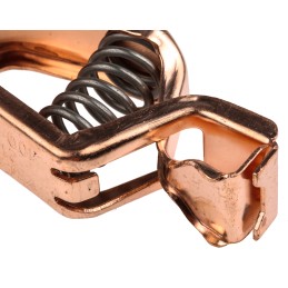 1 pcs - Mueller Electric Crocodile Clip, Copper Contact, 100A